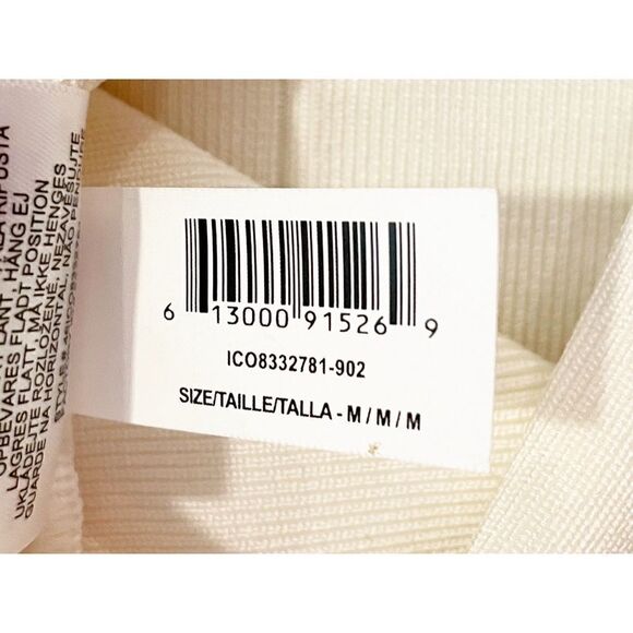 HERVÉ LÉGER White Size M  Icon Bandage Square Neck Cutout Back Mini Dress Bridal - Picture 12 of 12